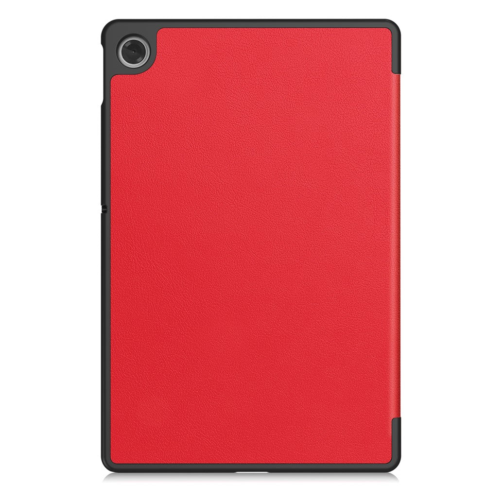 For Lenovo Tab TB311FU Case Anti-Drop Leather Stand Tablet Cover - Red
