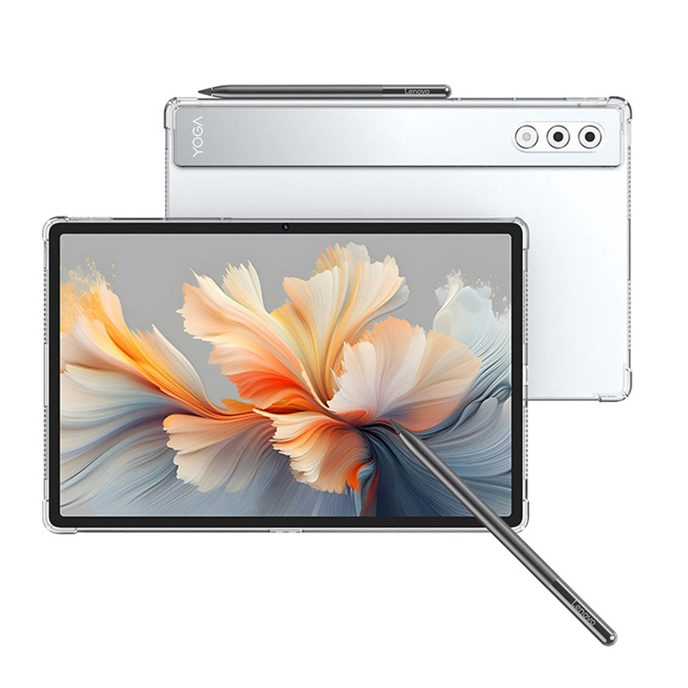 For Lenovo Yoga Tab Plus Case Four Corner Shockproof Clear Tablet TPU Cover