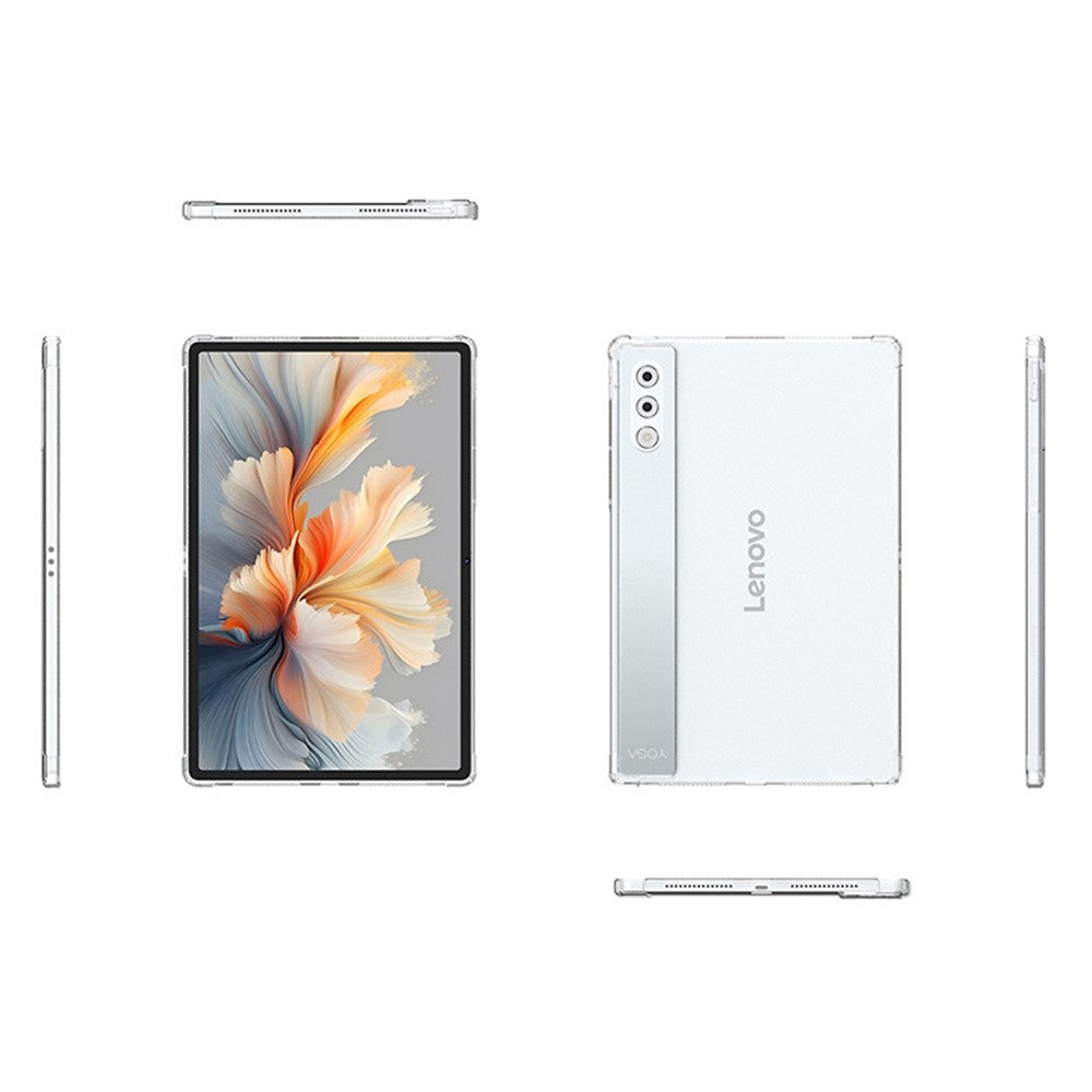For Lenovo Yoga Tab Plus Case Four Corner Shockproof Clear Tablet TPU Cover