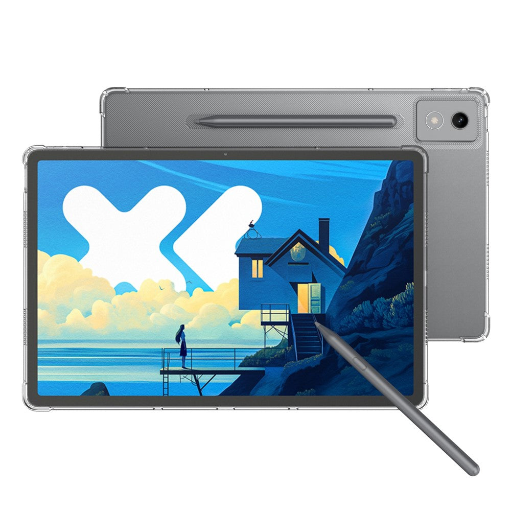 For Lenovo Xiaoxin Pad Pro 12.7 (2025) TB373FU  /  TB375FC Case Four Corner Shockproof Clear Tablet TPU Cover