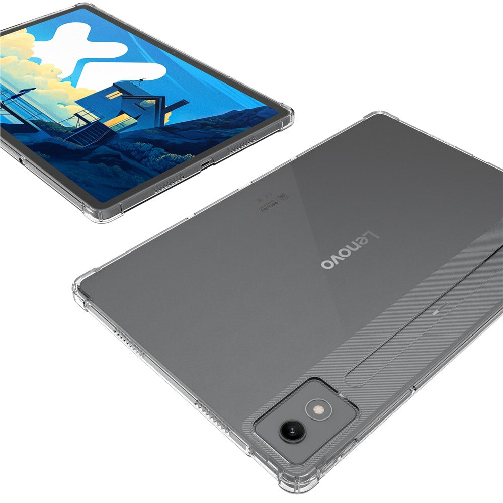 For Lenovo Xiaoxin Pad Pro 12.7 (2025) TB373FU  /  TB375FC Case Four Corner Shockproof Clear Tablet TPU Cover