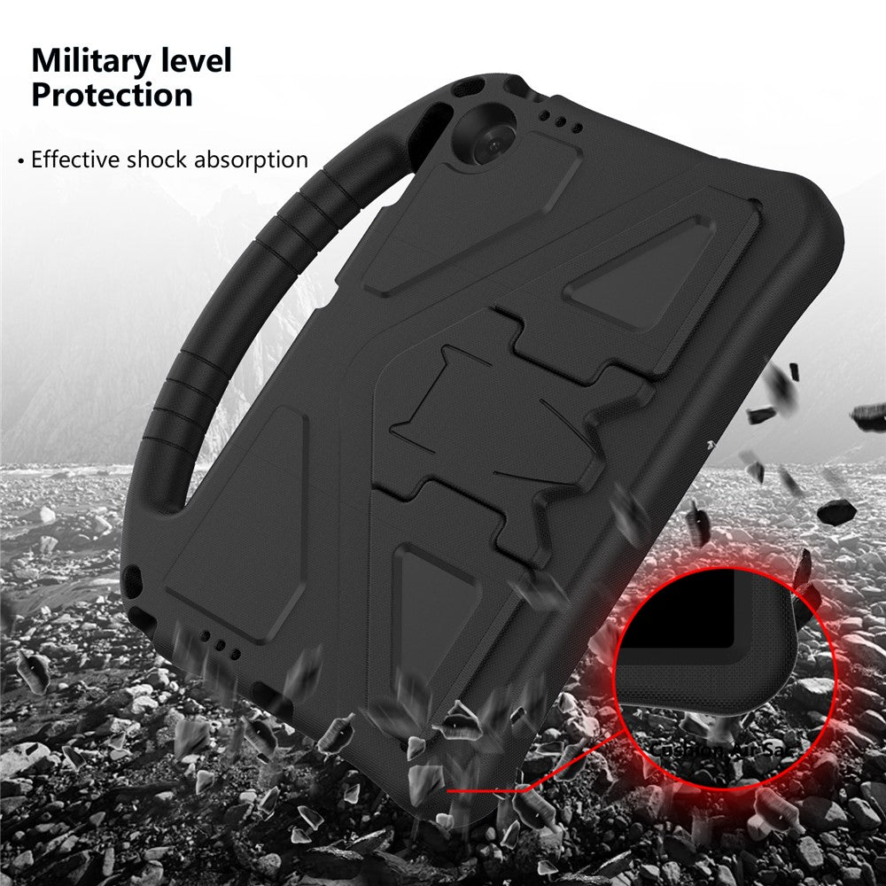For Lenovo Tab TB311FU Case EVA Tablet Cover with Handle Kickstand Children Friendly - Black