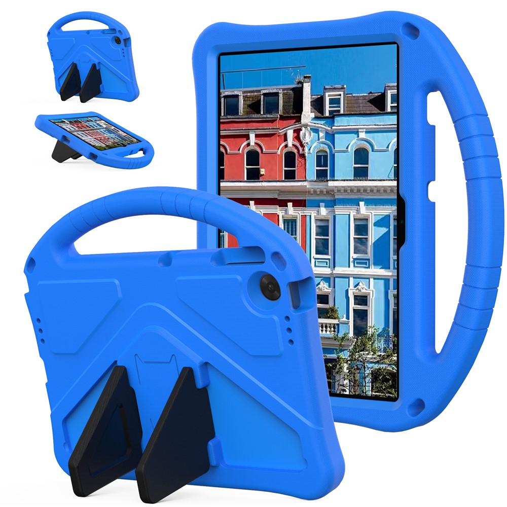 For Lenovo Tab TB311FU Case EVA Tablet Cover with Handle Kickstand Children Friendly - Blue