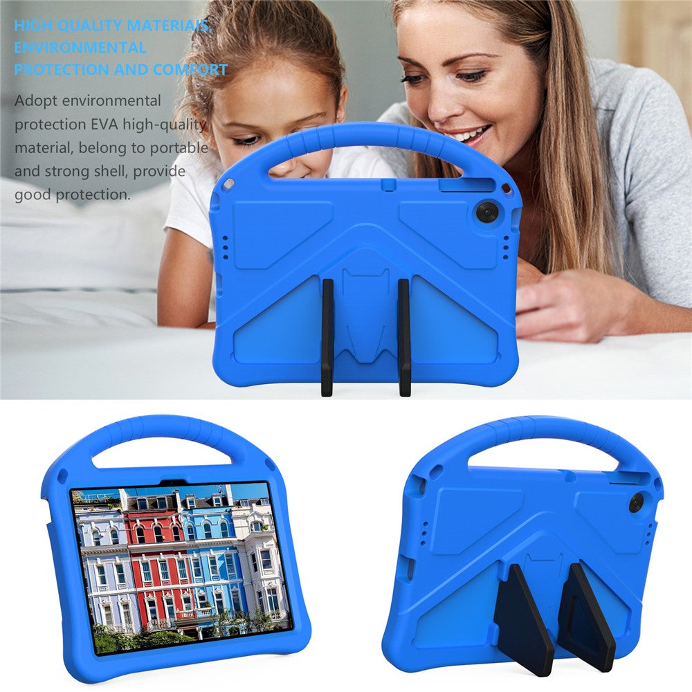 For Lenovo Tab TB311FU Case EVA Tablet Cover with Handle Kickstand Children Friendly - Blue