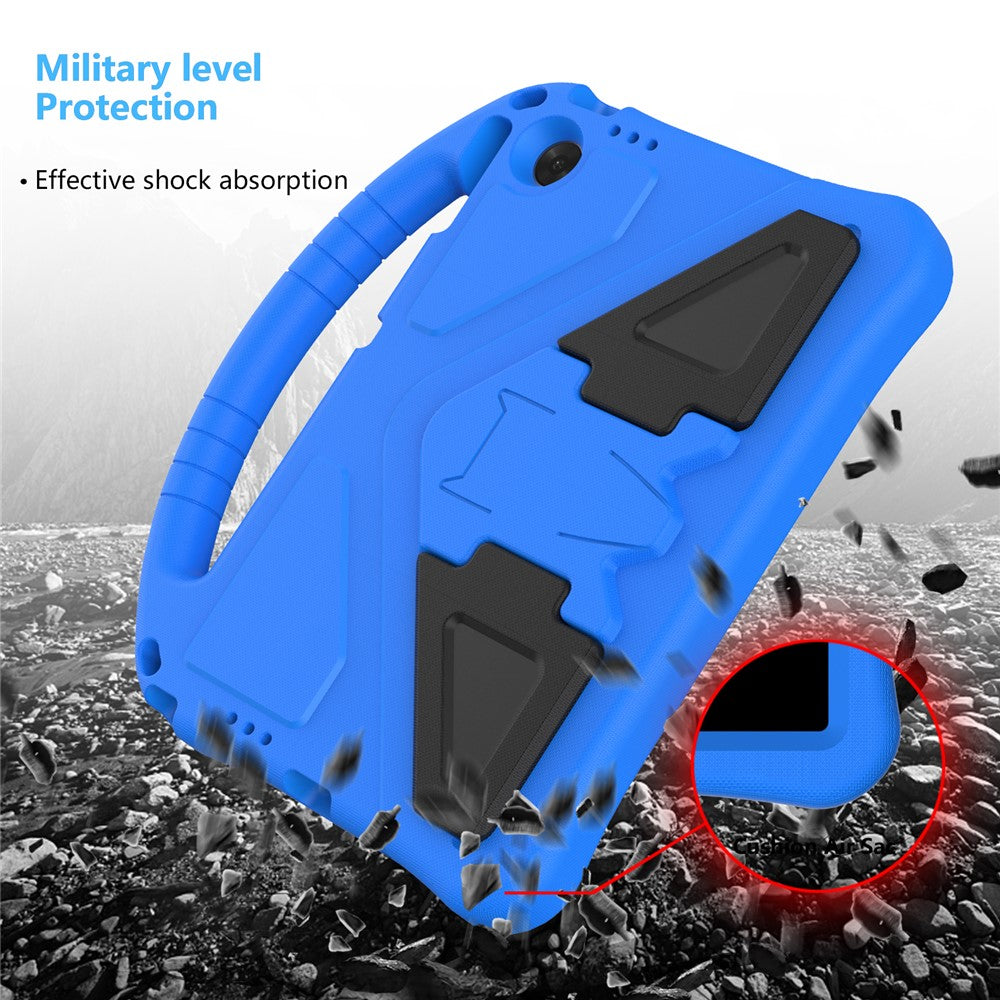 For Lenovo Tab TB311FU Case EVA Tablet Cover with Handle Kickstand Children Friendly - Blue