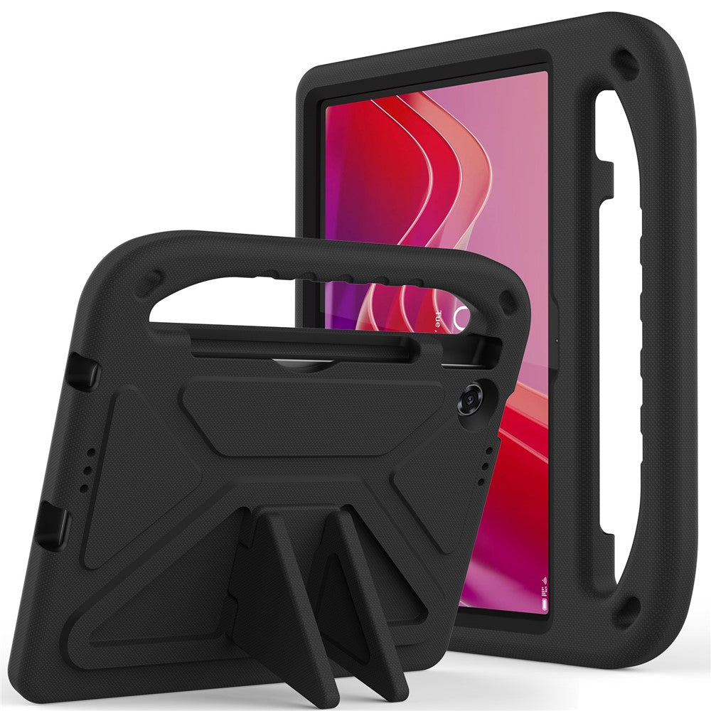 For Lenovo Tab TB311FU Case Hand Grip Kickstand Tablet EVA Cover - Black