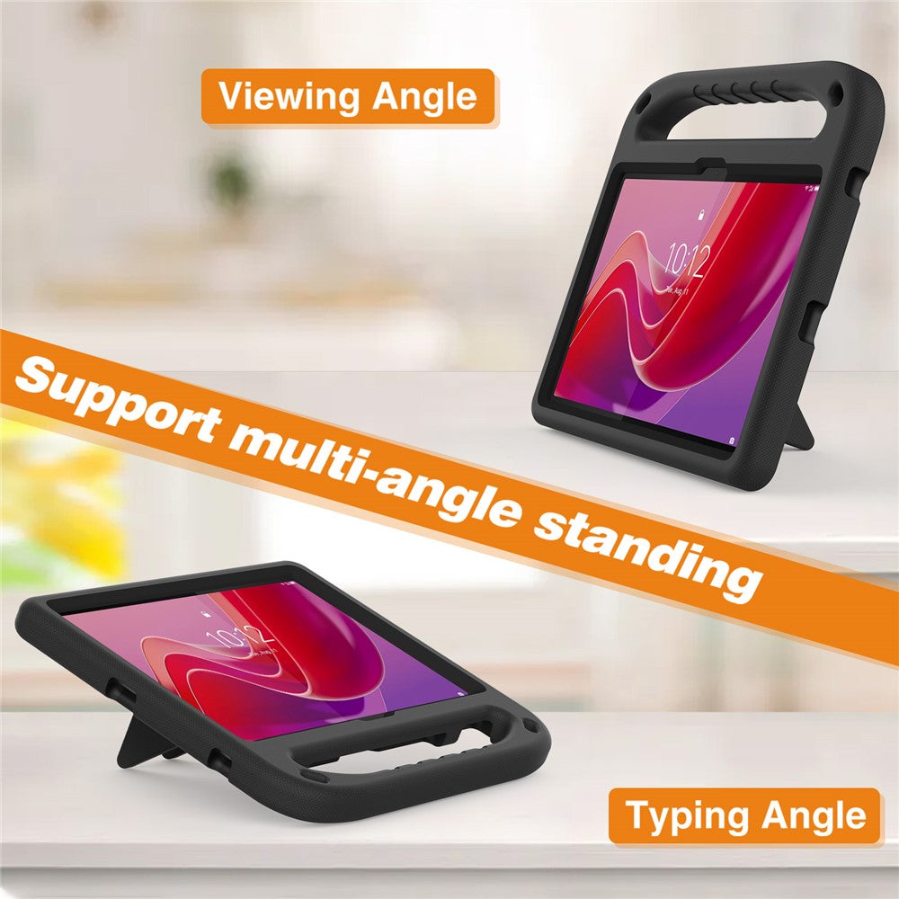 For Lenovo Tab TB311FU Case Hand Grip Kickstand Tablet EVA Cover - Black