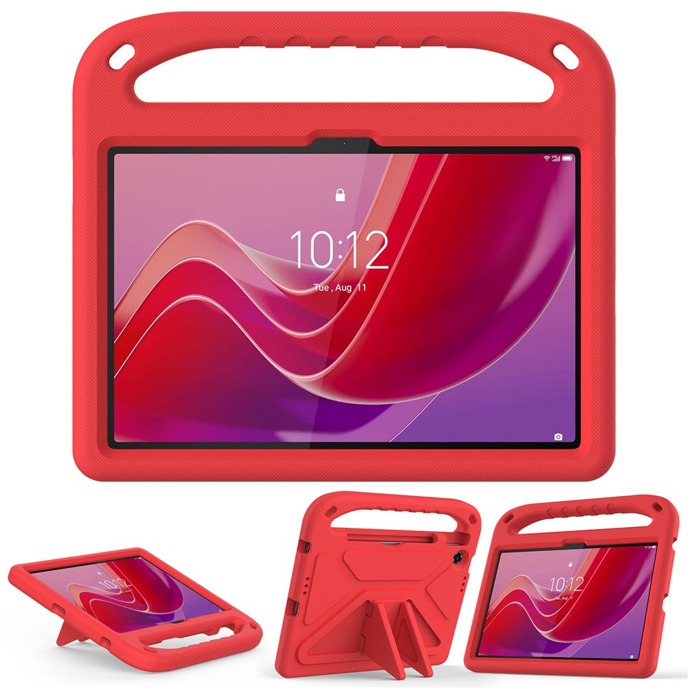 For Lenovo Tab TB311FU Case Hand Grip Kickstand Tablet EVA Cover - Red