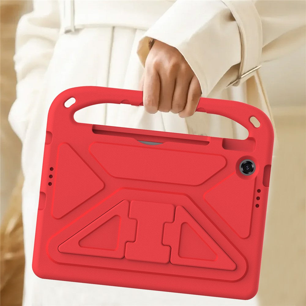 For Lenovo Tab TB311FU Case Hand Grip Kickstand Tablet EVA Cover - Red