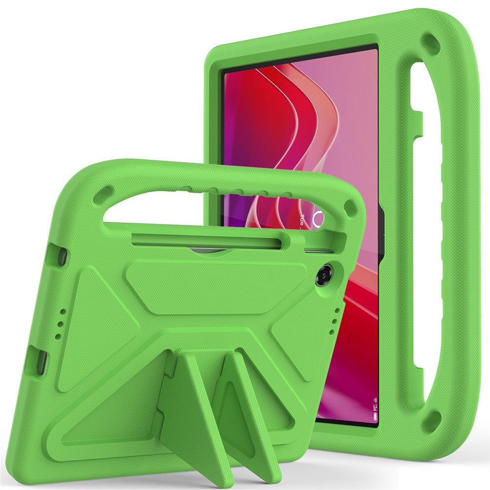 For Lenovo Tab TB311FU Case Hand Grip Kickstand Tablet EVA Cover - Green