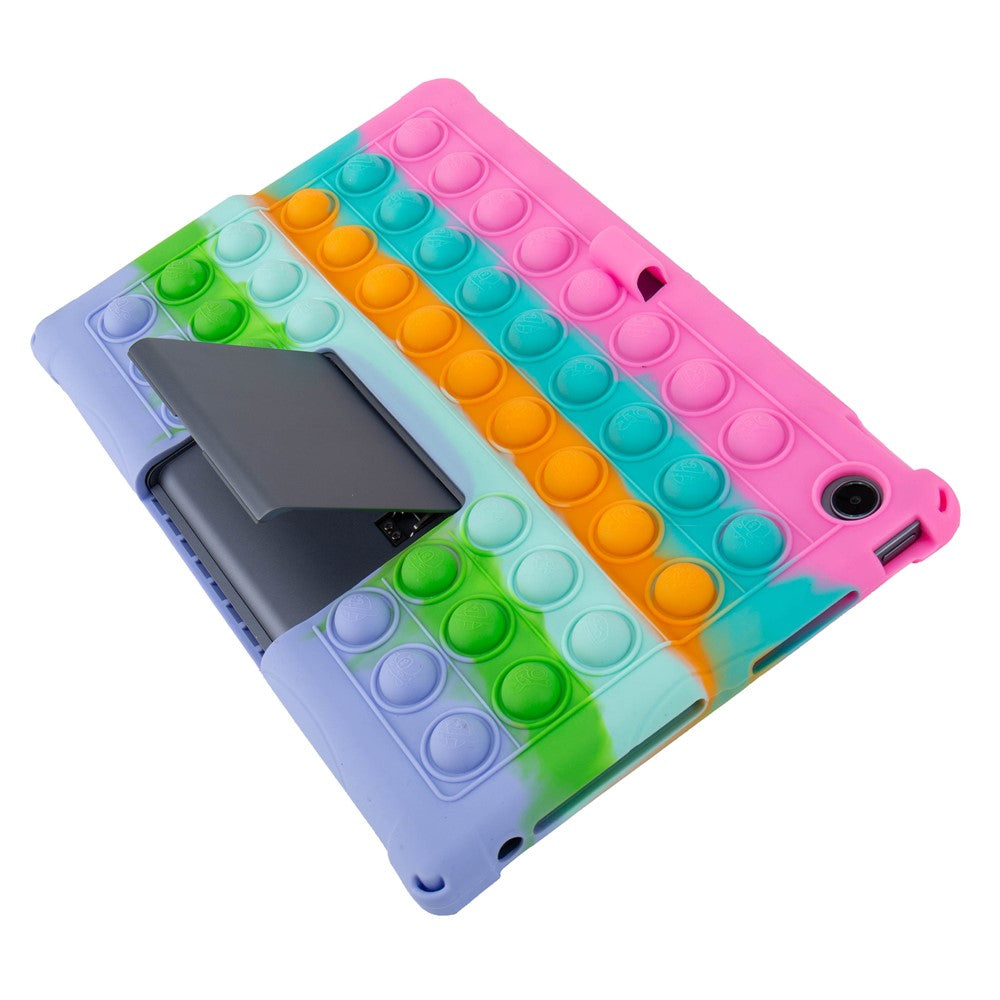 For Lenovo Xiaoxin Pad Studio 11.5 inch / Tab Plus TB-351FU Case Kickstand Push Bubble Tablet Cover - Colorful Pink