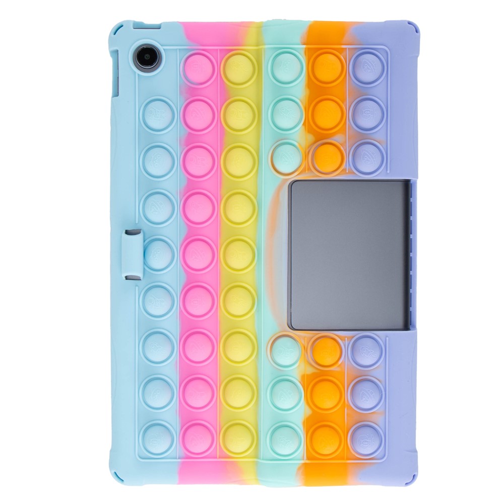 For Lenovo Xiaoxin Pad Studio 11.5 inch / Tab Plus TB-351FU Case Kickstand Push Bubble Tablet Cover - Colorful Baby Blue