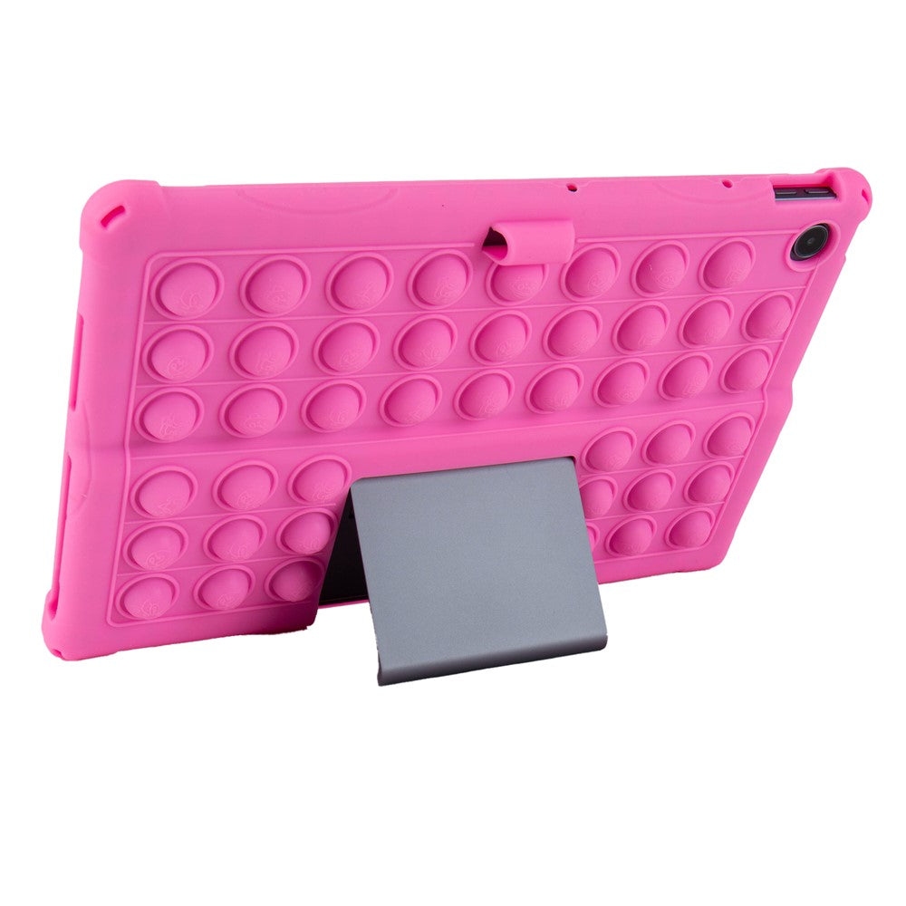 For Lenovo Xiaoxin Pad Studio 11.5 inch / Tab Plus TB-351FU Case Kickstand Push Bubble Tablet Cover - Rose