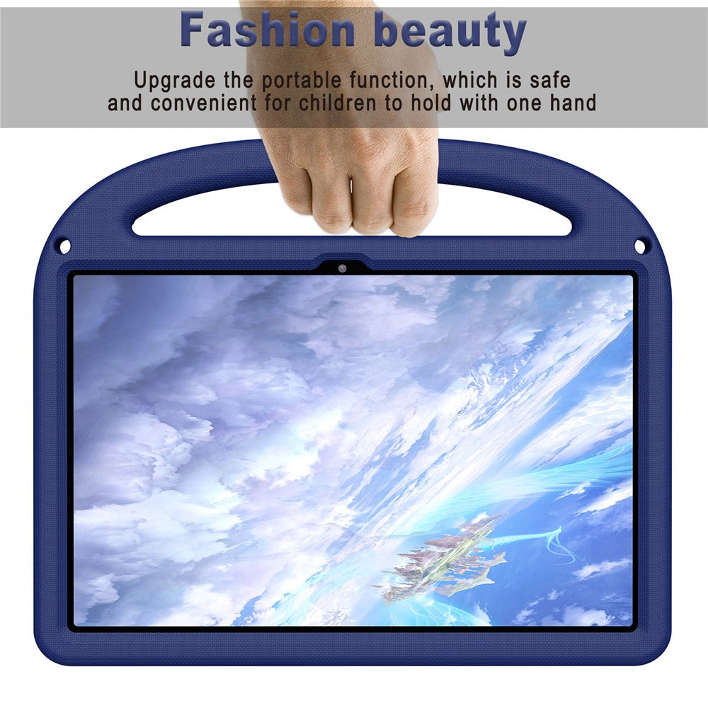Kickstand EVA + PC Tablet Case with Shoulder Strap For Lenovo Tab P12  /  Xiaoxin Pad Pro 12.7 (2025)  /  Xiaoxin Pad Plus 12.7  /  Yoga Pad Pro - Navy Blue
