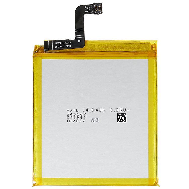 3.8V 3760mAh Phone Battery KP50 for Motorola One Zoom Battery Replacement Part
