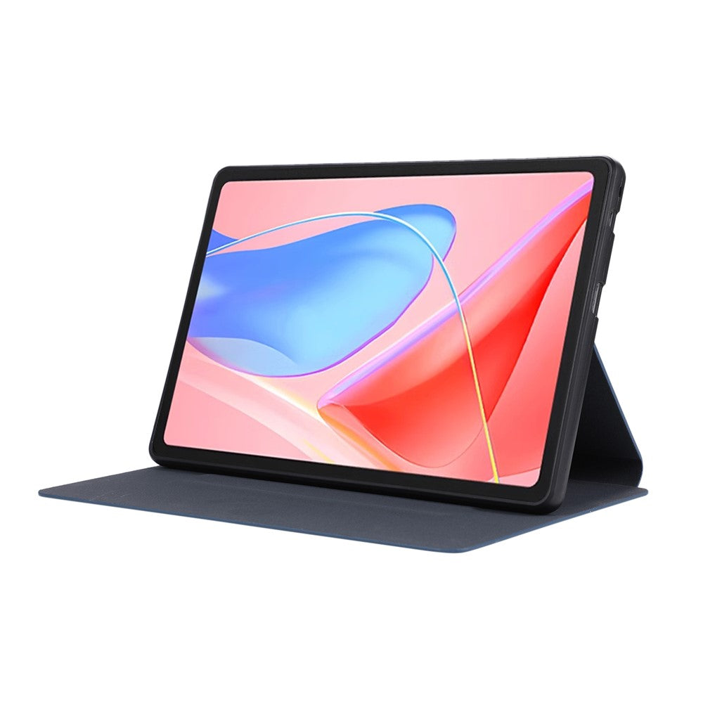 For Lenovo Tab 10.1 (2025) TB-311XU / Tab TB311FU Shockproof Case PU Leather Tablet Cover with Stand - Blue