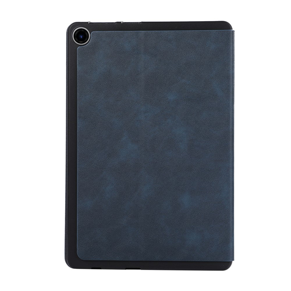 For Lenovo Tab 10.1 (2025) TB-311XU / Tab TB311FU Shockproof Case PU Leather Tablet Cover with Stand - Blue
