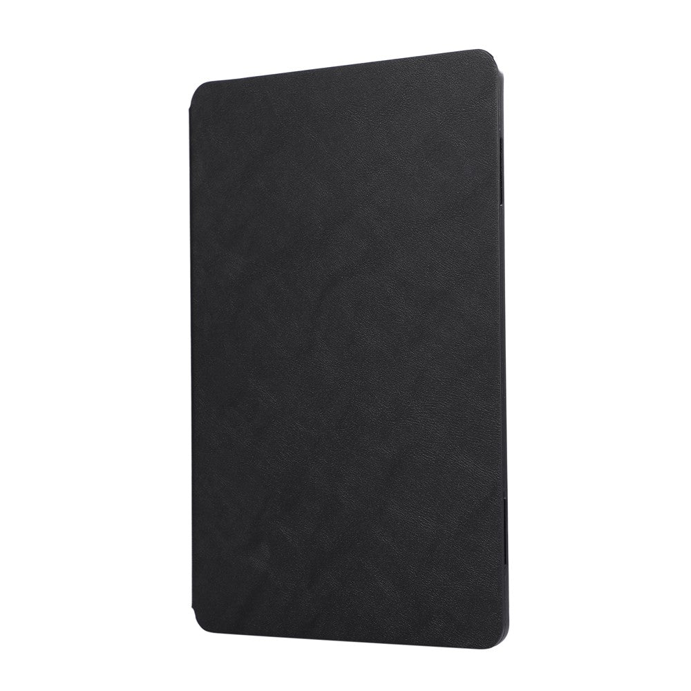 For Lenovo Tab 10.1 (2025) TB-311XU / Tab TB311FU Shockproof Case PU Leather Tablet Cover with Stand - Black