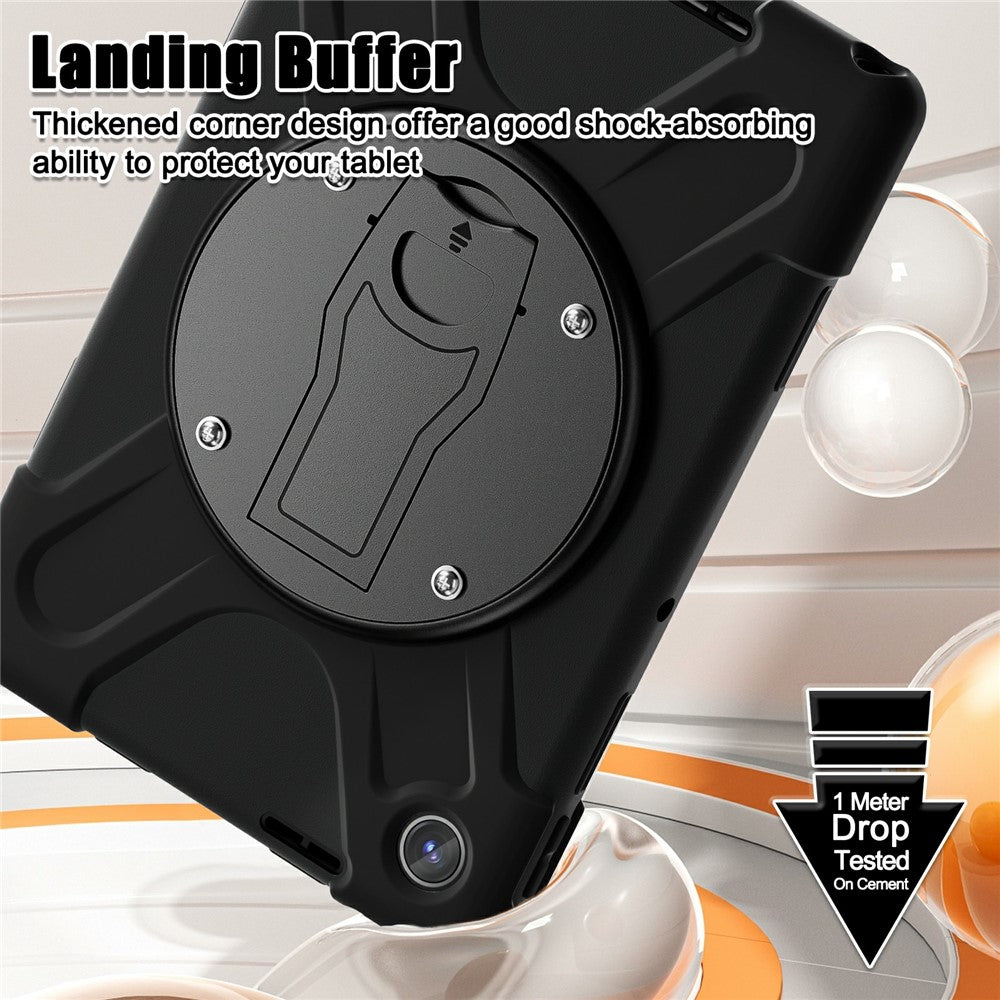For Lenovo Tab 10.1 (2025) TB311XU / Zhaoyang K10C Case Kickstand PC + Silicone Tablet Cover