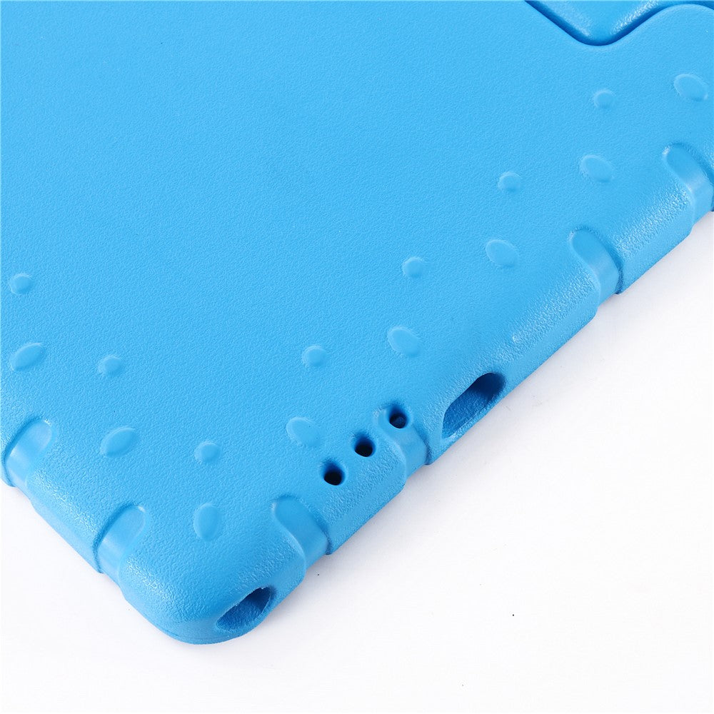 For Lenovo Tab TB311FU EVA Case Kids-Friendly Handle Tablet Cover with Kickstand - Blue