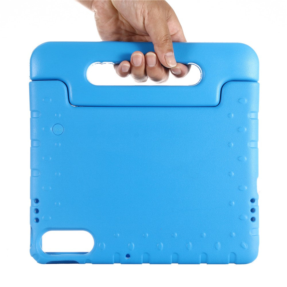 For Lenovo Tab TB311FU EVA Case Kids-Friendly Handle Tablet Cover with Kickstand - Blue