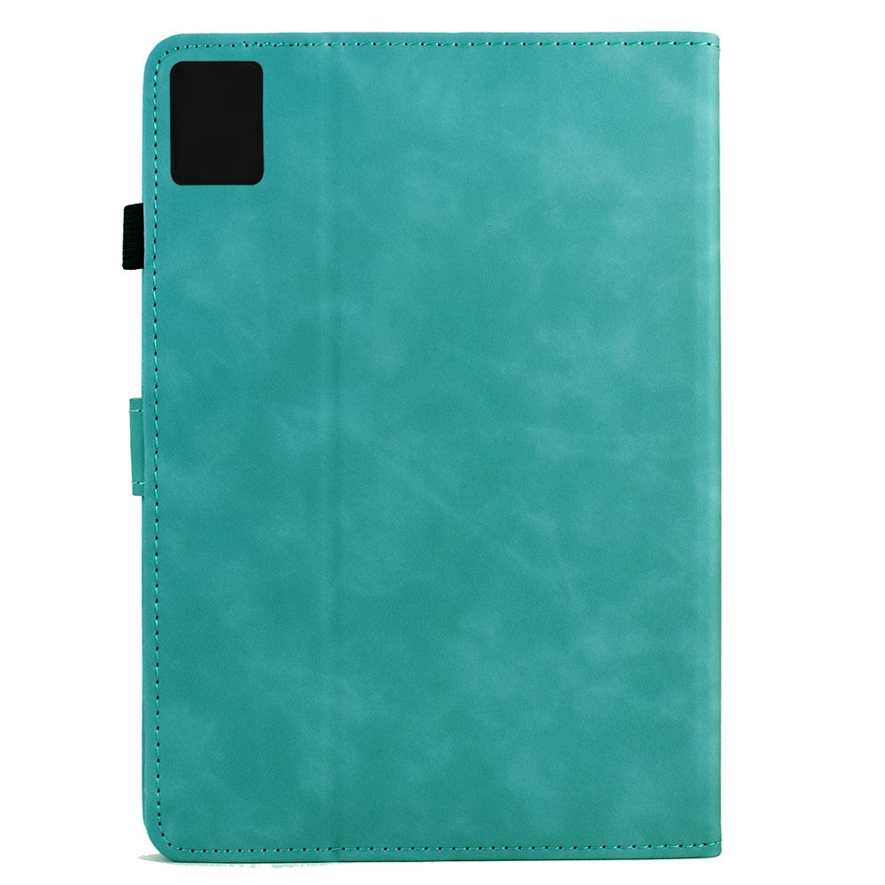 For Lenovo Tab M11 / Xiaoxin Pad 11 2024 Case Mandala Imprinted Leather Tablet Cover with Card Slots - Baby Blue
