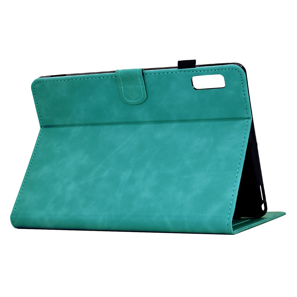 For Lenovo Tab P11 Gen 2 / Xiaoxin Pad Plus (2023) Case Mandala Imprinted Leather Tablet Cover with Card Slots - Baby Blue