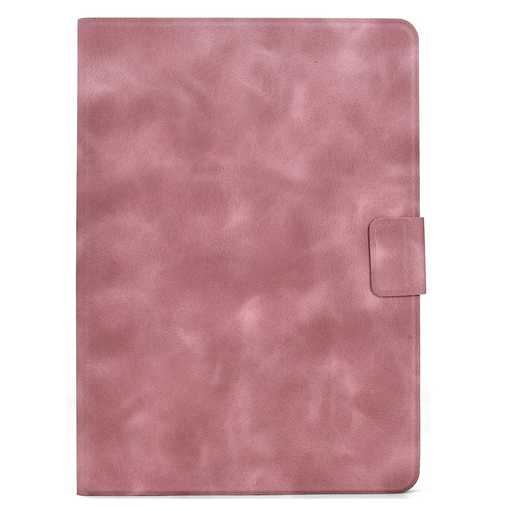 For Lenovo Tab M10 Plus (3rd Gen) Case PU Leather Tablet Cover with Card Slots - Pink