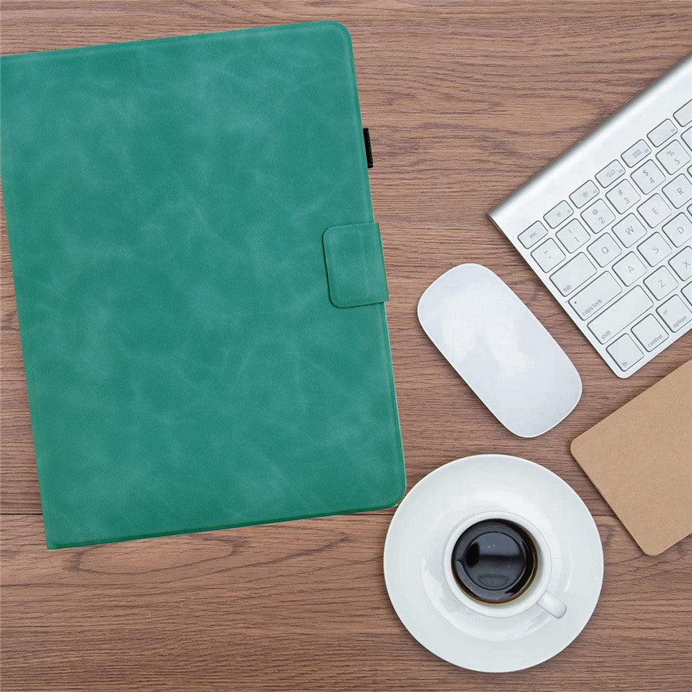 For Lenovo Tab M11 / Xiaoxin Pad 11 2024 Case PU Leather Tablet Cover with Card Slots - Baby Blue