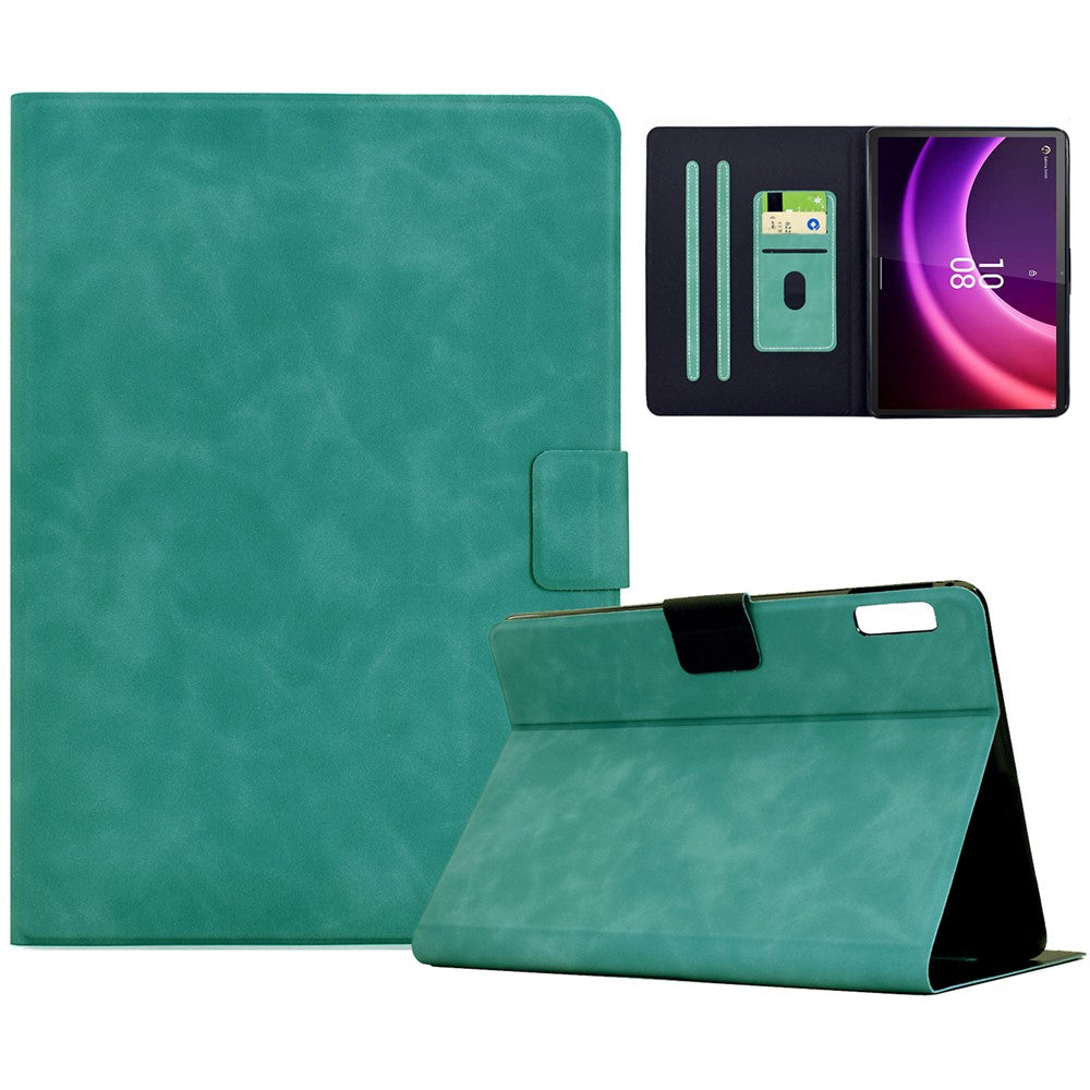 For Lenovo Tab P11 Gen 2 Case PU Leather Tablet Cover with Card Slots - Baby Blue