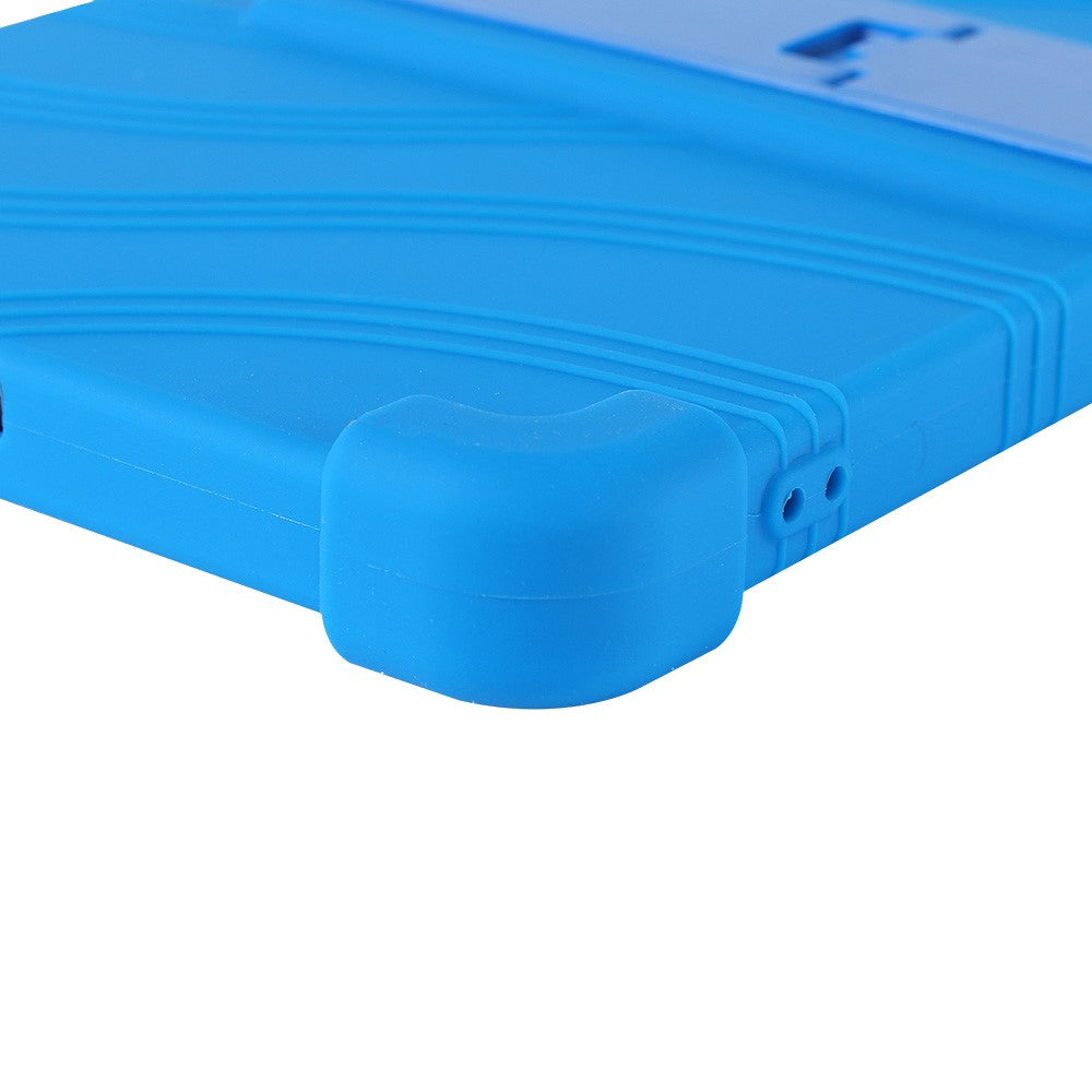 For Lenovo Tab K9 / Tab One Silicone Case with Kickstand Rugged Protective Cover - Rose