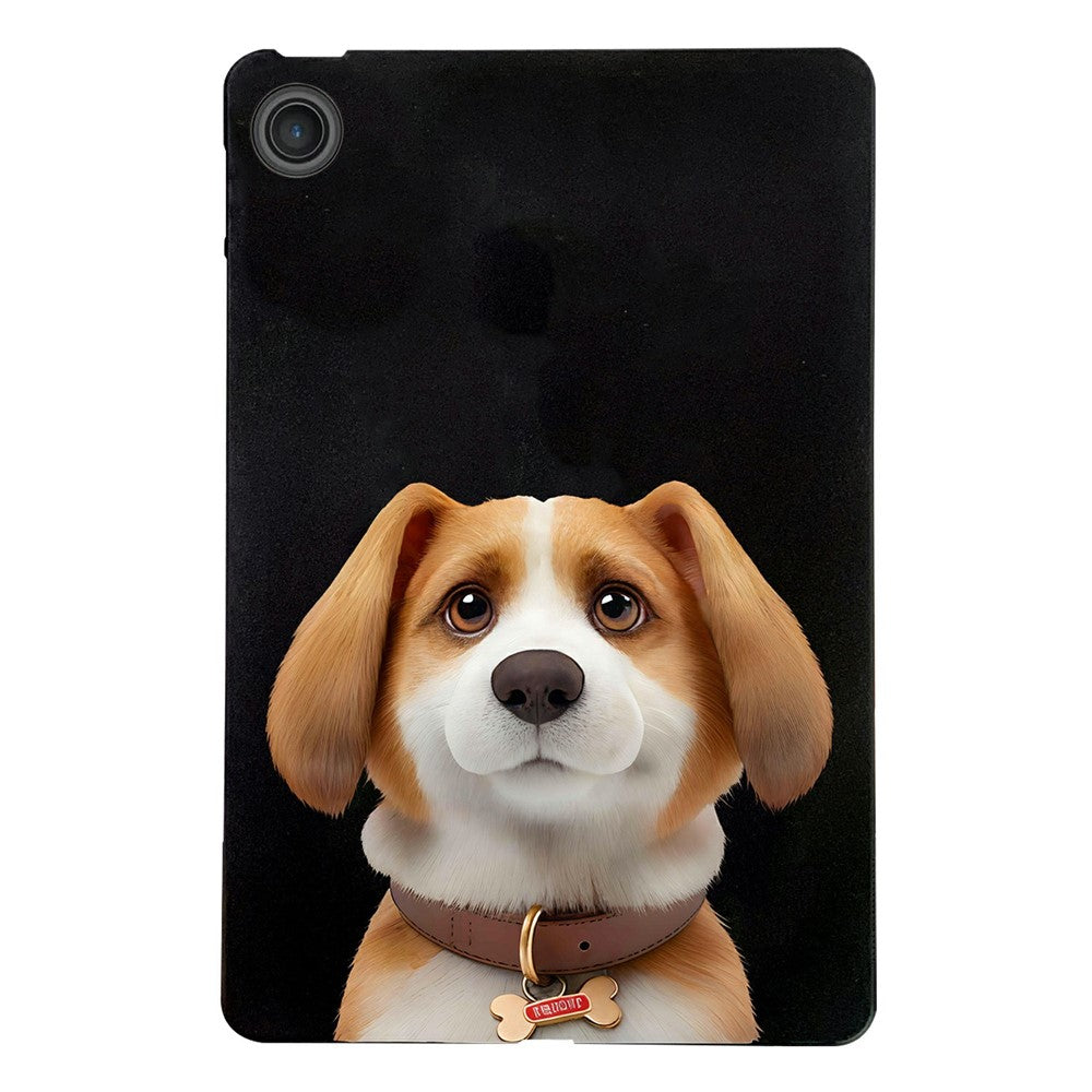 For Lenovo Tab TB311FU Case Pattern Printing Slim TPU Tablet Protective Cover - Harrier Beagle