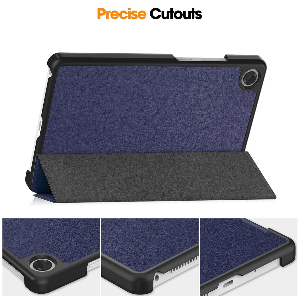 For Lenovo Tab K9 / Tab One Case Anti-Drop Leather Stand Tablet Cover - Blue