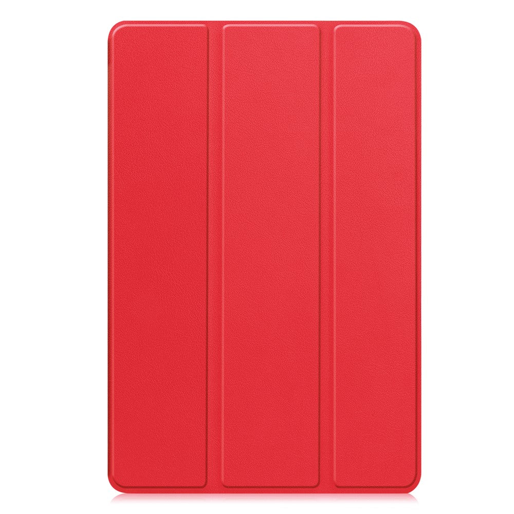 For Lenovo Idea Tab (TB336ZU / TB336FU) / Xiaoxin Pad 11 2025 Case Anti-Drop Leather Stand Tablet Cover - Red