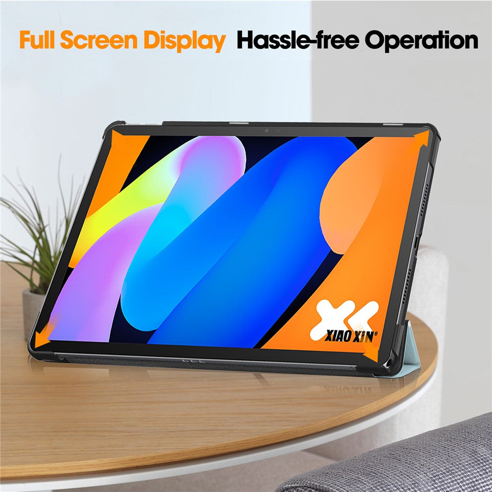 For Lenovo Idea Tab / Xiaoxin Pad 11 2025 Case Pattern Print Leather Stand Tablet Cover - Horse