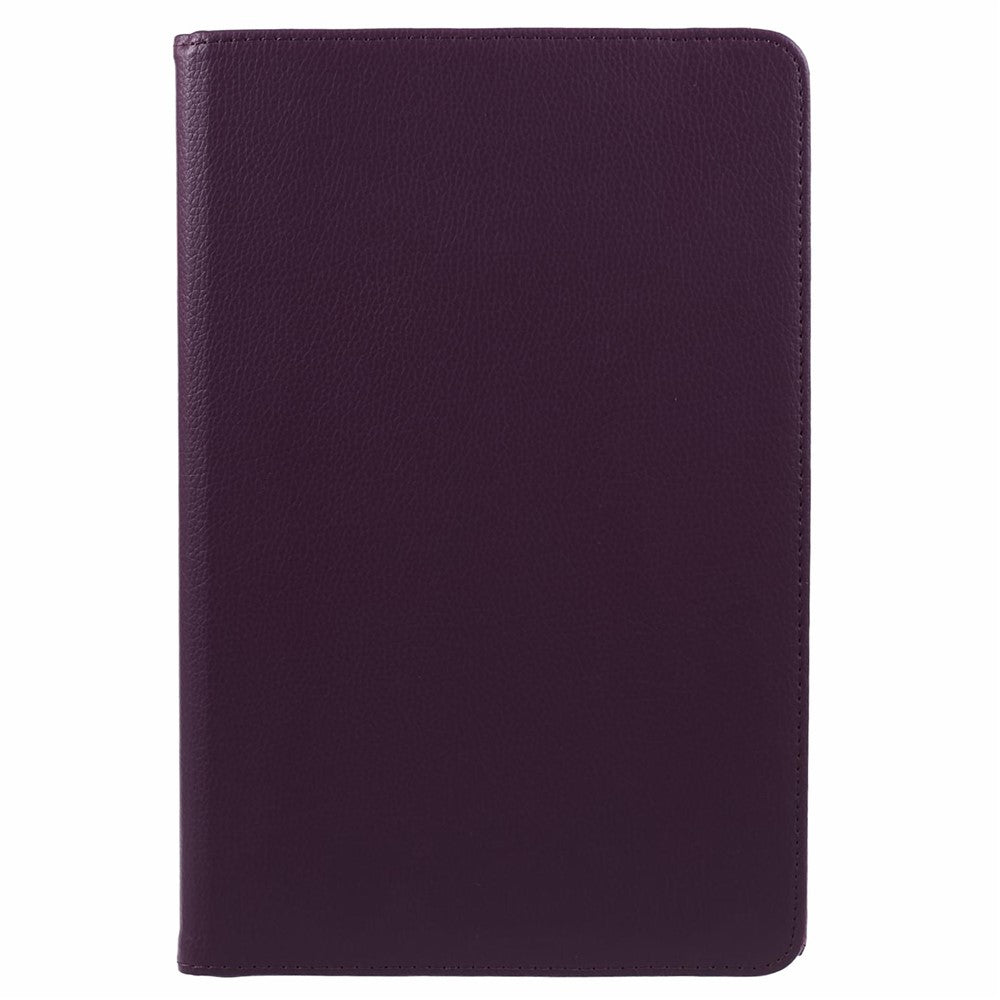 For Lenovo Idea Tab TB336ZU, TB336FU / Xiaoxin Pad 11 2025 Case Rotating Stand PU Leather + PC Tablet Cover with Elastic Band - Purple