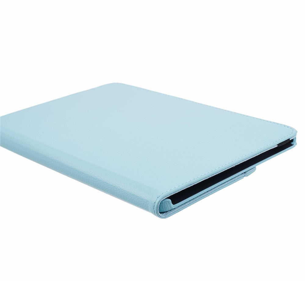For Lenovo Idea Tab TB336ZU, TB336FU / Xiaoxin Pad 11 2025 Case Rotating Stand PU Leather + PC Tablet Cover with Elastic Band - Baby Blue