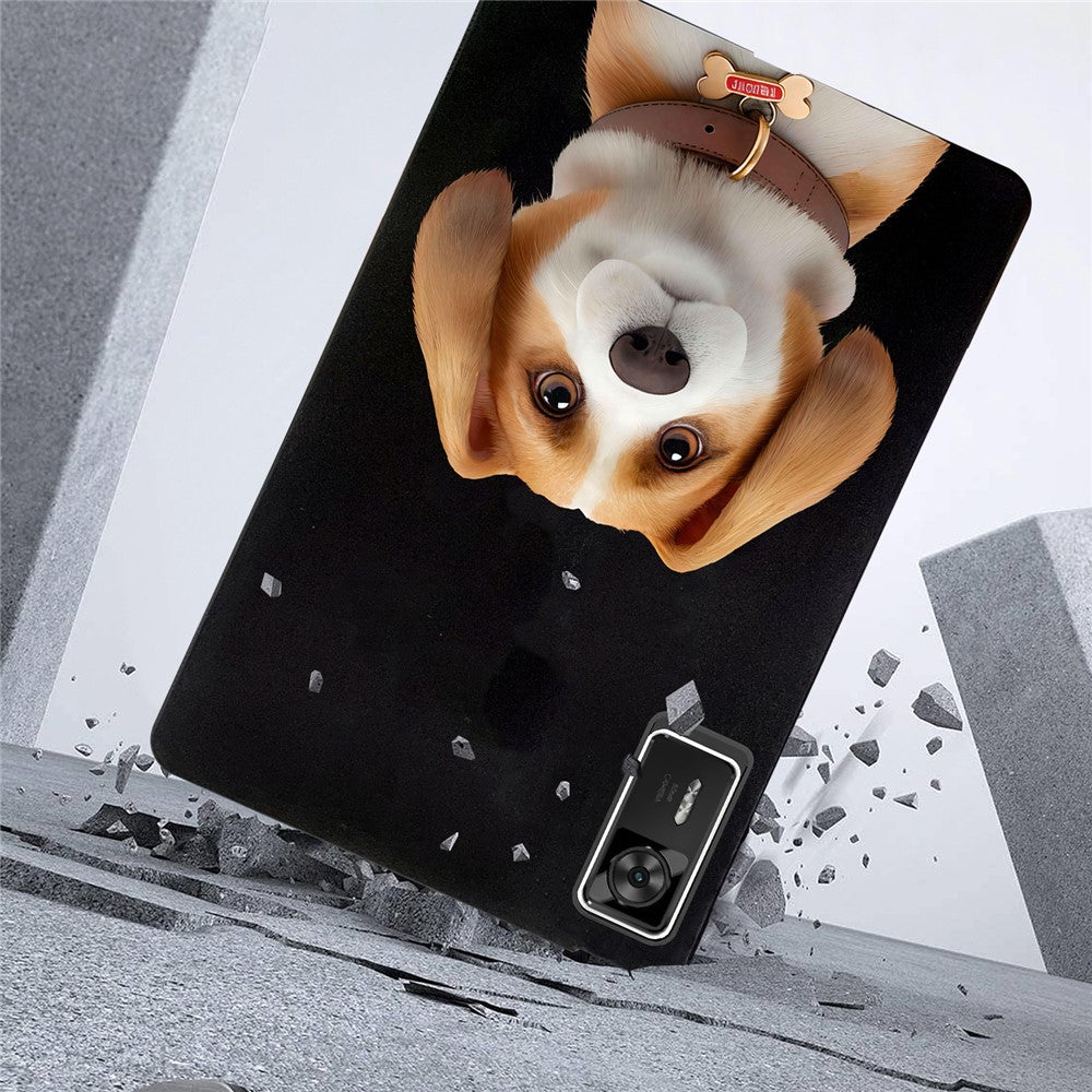 For Lenovo Legion Y700 Gen 4 Case Pattern Printing Slim TPU Tablet Protective Cover - Harrier Beagle