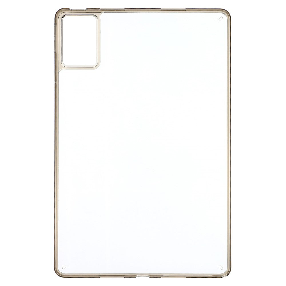 For Lenovo Xiaoxin Pad 11 2025 / Idea Tab Case Flexible TPU + Acrylic Tablet Shockproof Protective Cover - Grey