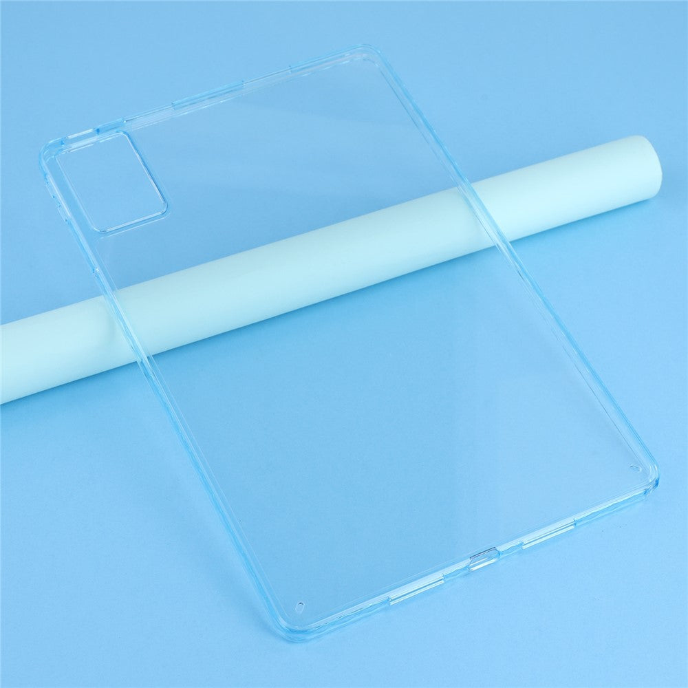 For Lenovo Xiaoxin Pad 11 2025 / Idea Tab Case Flexible TPU + Acrylic Tablet Shockproof Protective Cover - Baby Blue
