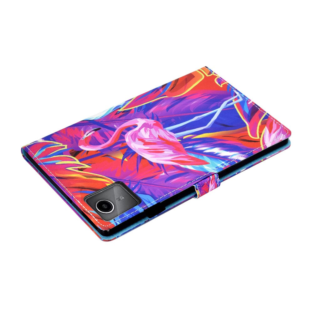 For Lenovo Xiaoxin Pad 11 2025 Case Pattern Printing Leather Tablet Cover with Card Holder - Bird