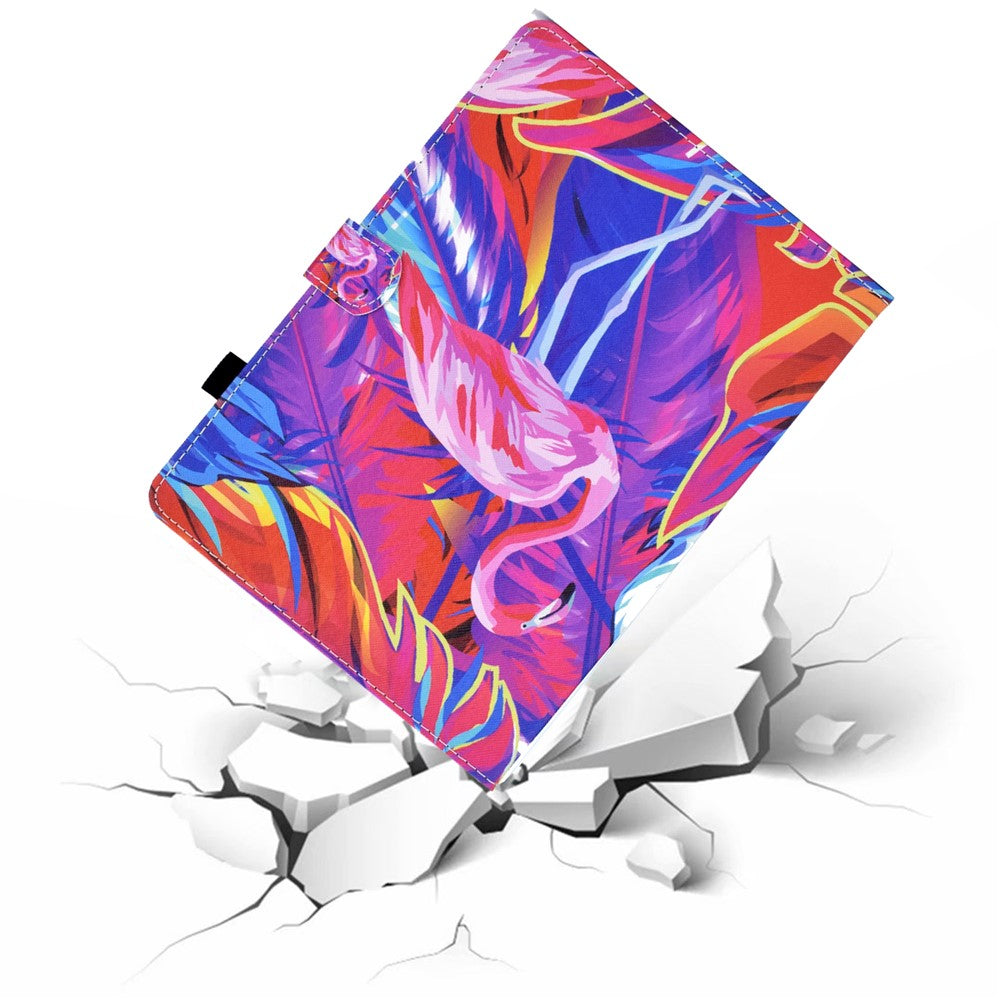 For Lenovo Xiaoxin Pad 11 2025 Case Pattern Printing Leather Tablet Cover with Card Holder - Bird