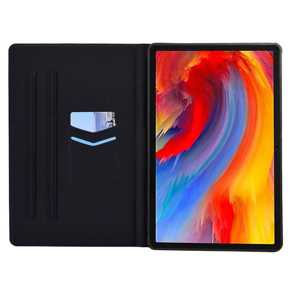 For Lenovo Xiaoxin Pad 11 2025 Case Stand Pattern Printed Leather Cover - Shooting Star