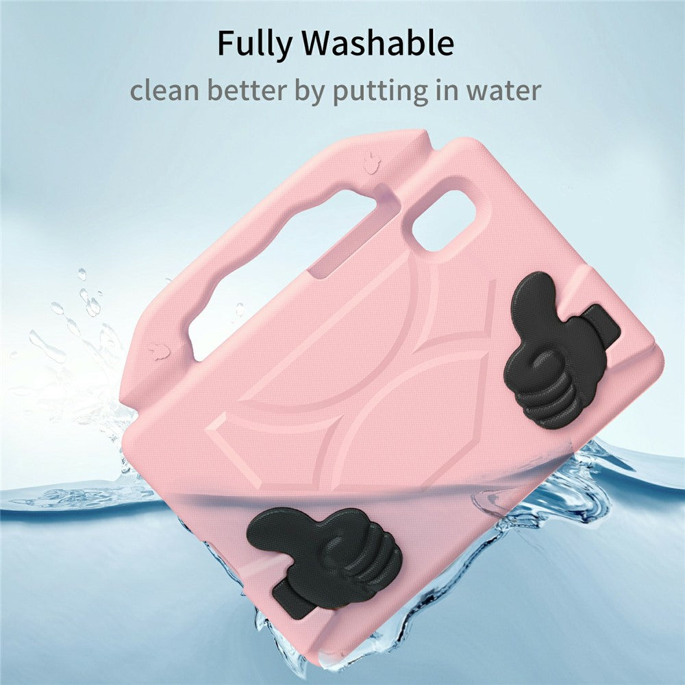 For Lenovo Tab M9 Case Ultra-Soft EVA Thumb Kickstand Tablet Cover - Pink