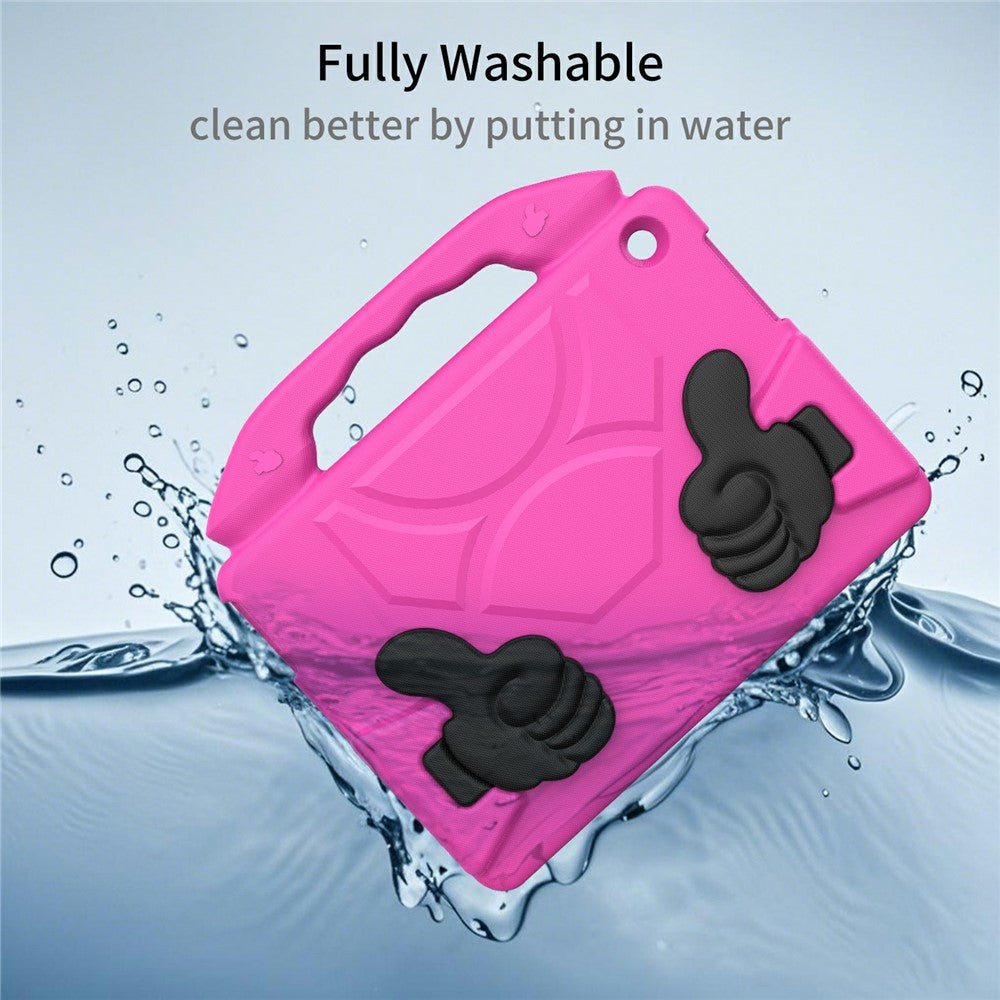 For Lenovo Tab M10 TB-X605F / TB-X505 Case Ultra-Soft EVA Thumb Kickstand Tablet Cover - Rose