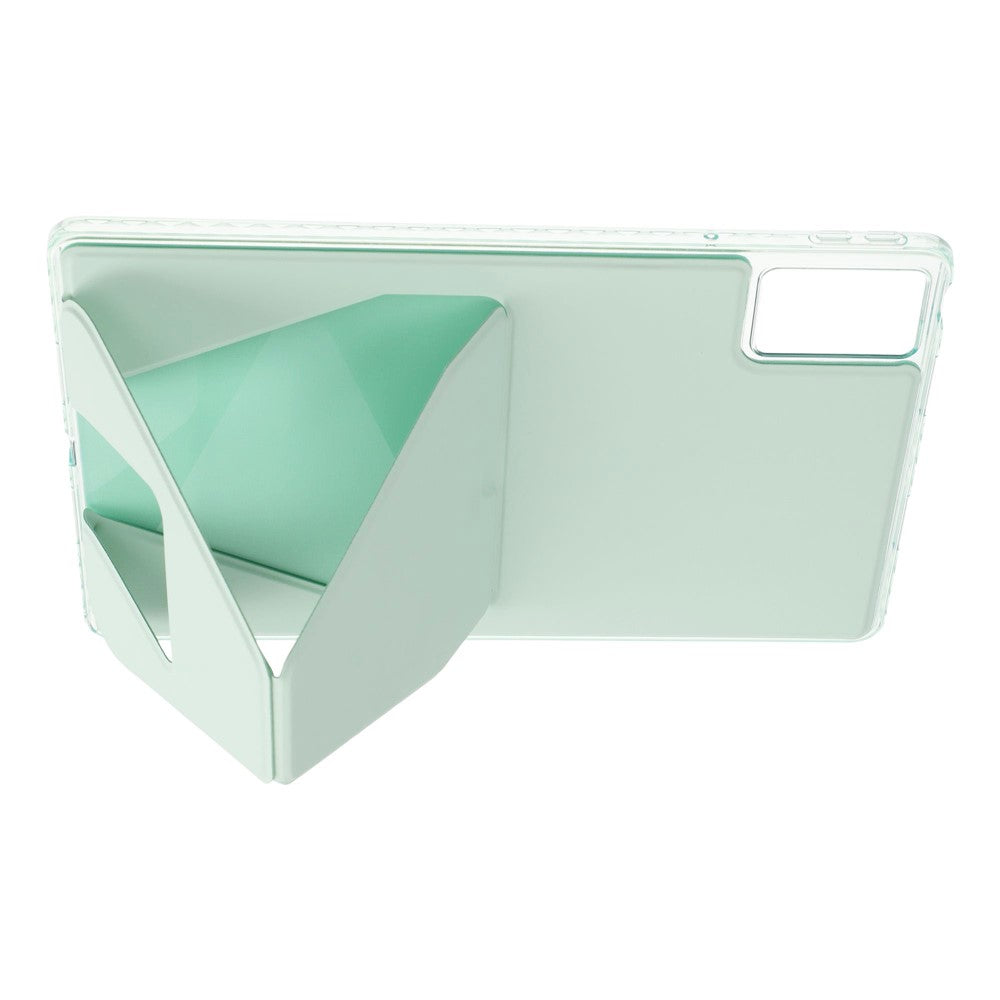For Lenovo Xiaoxin Pad 11 2025  /  Idea Tab (TB336ZU  /  TB336FU) Case TPU PU Leather Kickstand Tablet Cover - Green