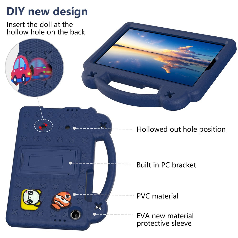 For Lenovo Tab K9 / Tab One Case Kids EVA Tablet Cover - Navy Blue