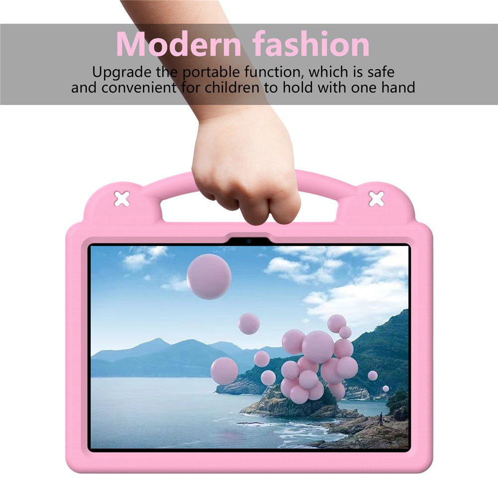 Kids EVA Tablet Case For Lenovo Xiaoxin Pad 2025  /  Tab M11  /  Doogee U11  /  U11 Pro  /  Tab G6  /  G6+  /  Infinix Xpad 20  /  Blackview Tab 9 WiFi - Pink
