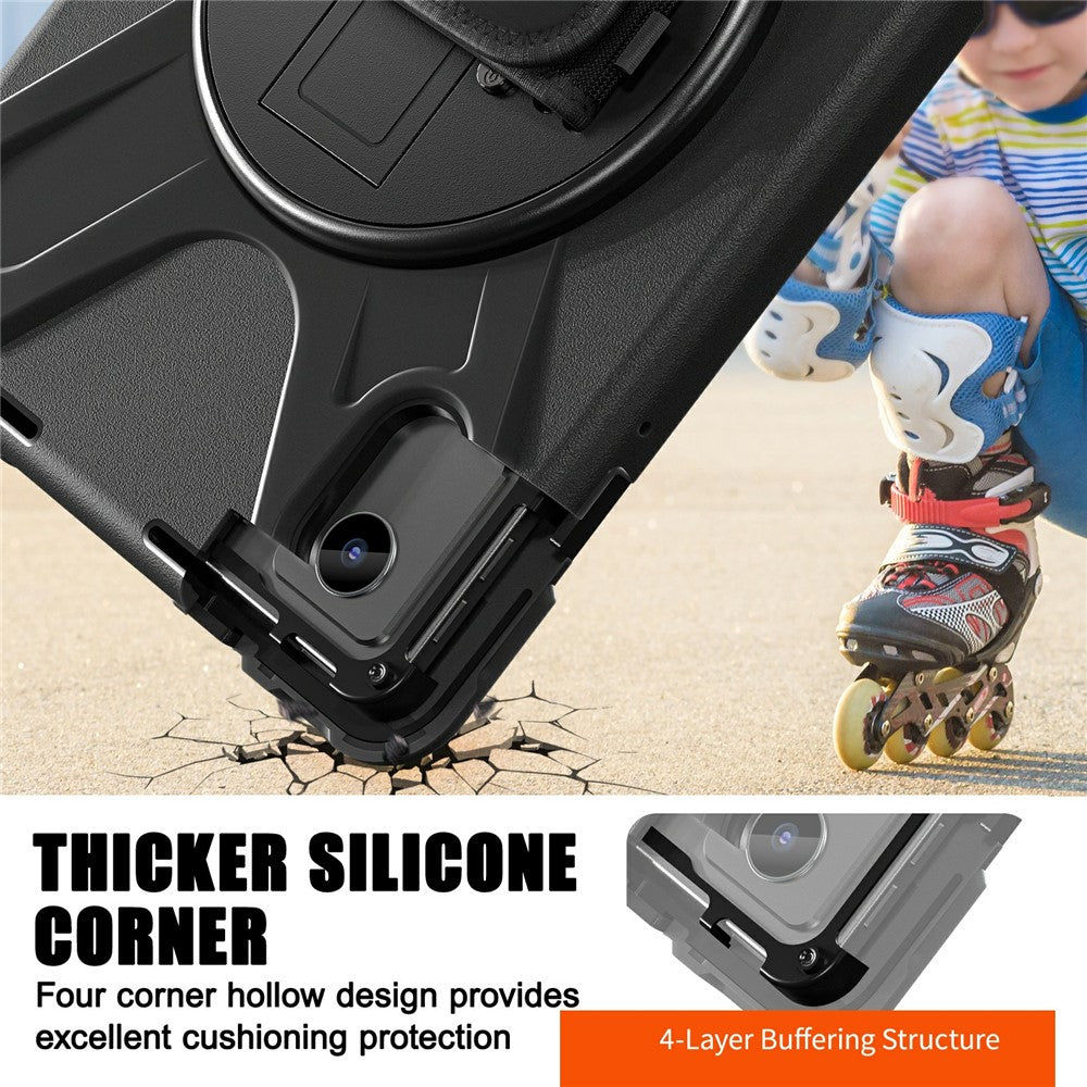 Kickstand Case for Lenovo Pad 11 2025 TB-335FC / 2024 / Tab K11 Gen 2 TB336 / K11 TB-330XU / P11 Gen 2 / M11 TB-330FU 331FC / Zhaoyang K10 Cover - Black
