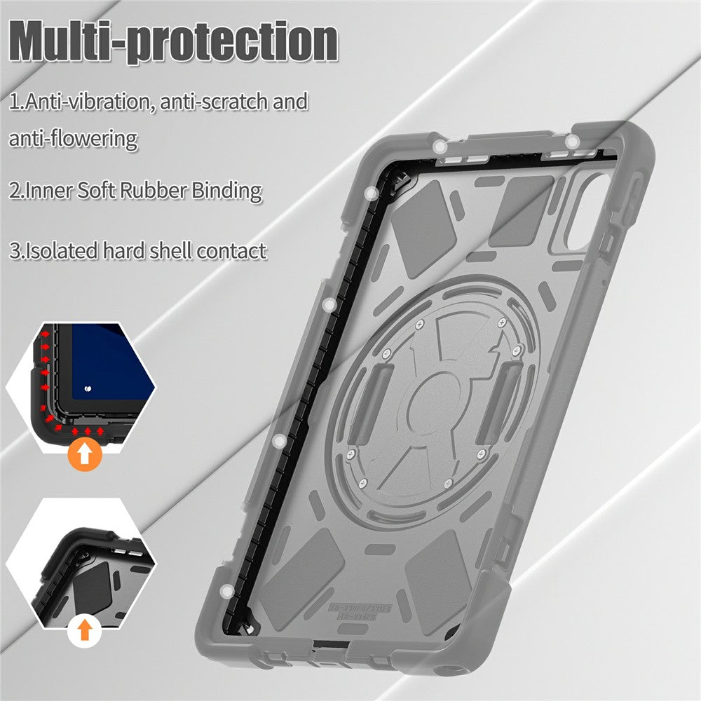 Kickstand Case for Lenovo Pad 11 2025 TB-335FC / 2024 / Tab K11 Gen 2 TB336 / K11 TB-330XU / P11 Gen 2 / M11 TB-330FU 331FC / Zhaoyang K10 Cover - Black